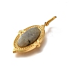 Natural Labradorite Pendants STAS-A104-08G-02-2