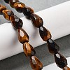 Natural Tiger Eye Beads Strands G-P520-B20-01-2