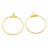 Iron Ring Hoop Earring Pendant IFIN-E025-02G-1