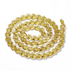 Transparent Glass Beads GLAA-Q066-10mm-C11-2