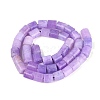 Dyed Natural White Jade Beads Strands G-Q606-77A-03-3