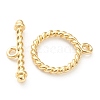 Brass Toggle Clasps X-KK-P200-06G-1