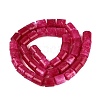 Dyed Natural White Jade Beads Strands G-Q606-77A-05-3