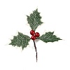 Plastic Artificial Christmas Leaf FIND-G083-01B-1