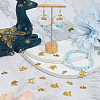 100Pcs 2 Styles Alloy Pendants FIND-SC0021-89AG-4