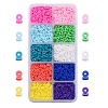 110G 10 Colors Handmade Polymer Clay Beads CLAY-SZ0001-28-1