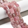 Natural Rose Quartz Beads Strands G-C179-F01-01-2