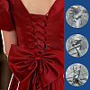 6M Polyester Satin Ribbons OCOR-WH0082-66A-4