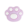 Bear Paw Food Grade Eco-Friendly Silicone Focal Beads PW-WG35619-05-1