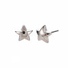 Star Stud Earrings for Women EJEW-S213-03A-01S-RS-2