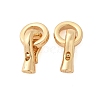 Brass Fold Over Clasps KK-L289-003G-1