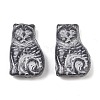 Czech Pressed Glass Beads GLAA-I061-02A-1