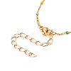 Brass Lumachina Chain Necklaces NJEW-JN03497-4