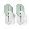 Handmade Polymer Clay Linking Rings LS-CLAY-N010-033-04-3