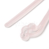 Opaque Acrylic Hair Sticks OHAR-C011-03I-2