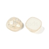 Translucent Epoxy Resin & Shell Decoden Cabochons CRES-S367-02-2