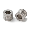 304 Stainless Steel European Beads STAS-Z045-04P-2