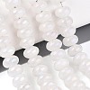 Electroplate Natural Quartz Crystal Beads Strands G-T144-37-1