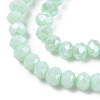 Electroplate Glass Beads Strands EGLA-A034-P2mm-A20-3