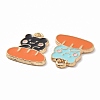 Alloy Enamel Pendants ENAM-B054-15G-3