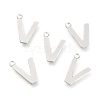 Non-Tarnish 201 Stainless Steel Charms STAS-C021-06P-V-1