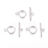 Brass Toggle Clasps KK-L189-23P-1