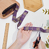 Ethnic Style Polyester Jacquard Ribbon OCOR-WH0078-478B-05-3