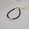 Imitation Pearl & Glass Beaded Necklaces for Women Summer Design EA0389-4-1