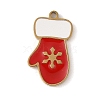 Christmas Theme Ion Plating(IP) 304 Stainless Steel Enamel Charms STAS-Z083-06G-03-1