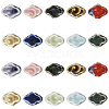 20Pcs 10 Colors Handmade Porcelain Beads PORC-FS0001-44-3