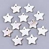 Natural Freshwater Shell Charms SHEL-R113-06-1