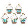 Alloy Enamel Pendants ENAM-S121-127E-1