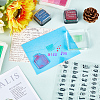 CRASPIRE 2Pcs 2 Styles Silicone Stamps DIY-CP0009-79-4