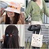 14Pcs 7 Colors Flower Handmade Wool Felt Ornament Accessories FIND-CA0010-13-7