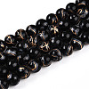 Baking Paint Glass Beads X1-DGLA-N010-10mm-10-1