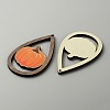 Halloween Theme Printed Wood Big Pendants X1-WOOD-TAC0015-09A-1