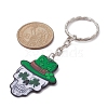 Saint Patrick's Day Printed Acrylic Pendants Keychain KEYC-JKC00523-4