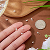 10Pcs 925 Sterling Silver Bead Tips Knot Covers STER-TA0001-50-7