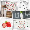 PVC Self Adhesive Fruit Decorative Stickers DIY-WH0304-806-5