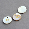 Freshwater Shell Pendants SSHEL-S249-O-2