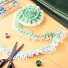 12.5 Yards Polyester Pleated Ribbon OCOR-TA0003-84A-6
