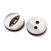 Cat Eye Style Natural Black Lip Shell Buttons SH-CBAA69B-01B-2