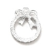 Alloy Rhinestone Pendants ALRI-C007-38P-2