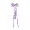 Bowknot Long Ribbon Alligator Hair Clip PHAR-D013-03E-3