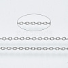 Tarnish Resistant 304 Stainless Steel Chains CHS-S001-12B-P-2