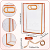 12Pcs Rectangle Plastic Gift Bags ABAG-SP0001-07B-2