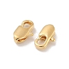 Brass Lobster Claw Clasps KK-H503-35G-01-2