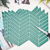 3D PET Self-Adhesive Waterproof Arrow Pattern Wall Sign Stickers DIY-WH0308-145-4