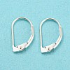 925 Sterling Silver Leverback Earring Findings STER-H107-07S-2
