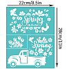 Self-Adhesive Silk Screen Printing Stencil DIY-WH0338-235-2